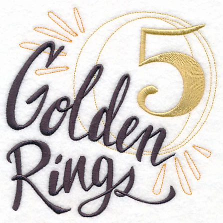 12 Days Boutique - Golden Rings - Image 3