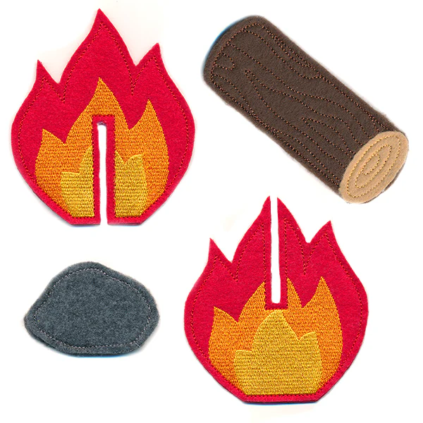 3D Campfire Set (In-the-Hoop) - Image 5