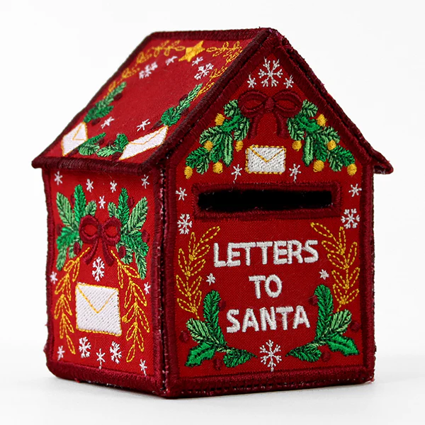 3D Christmas Mailbox (In-the-Hoop) - Image 11