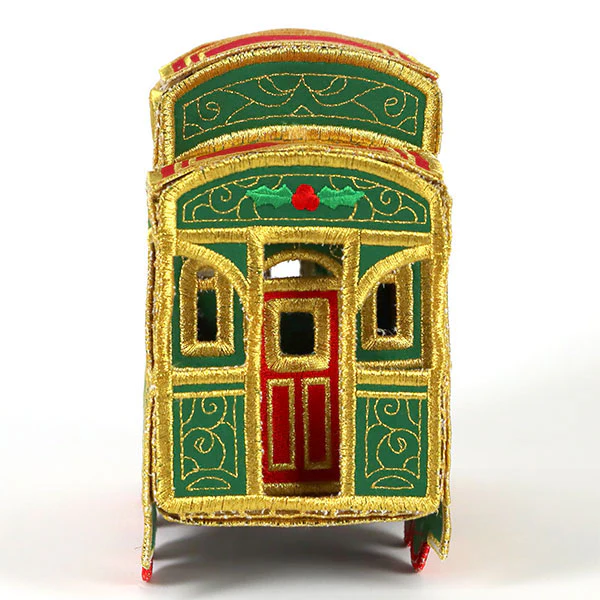 3D Christmas Train Caboose (In-the-Hoop) - Image 7
