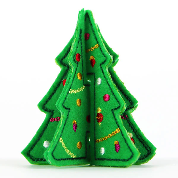 3D Christmas Tree (In-the-Hoop) - Image 5