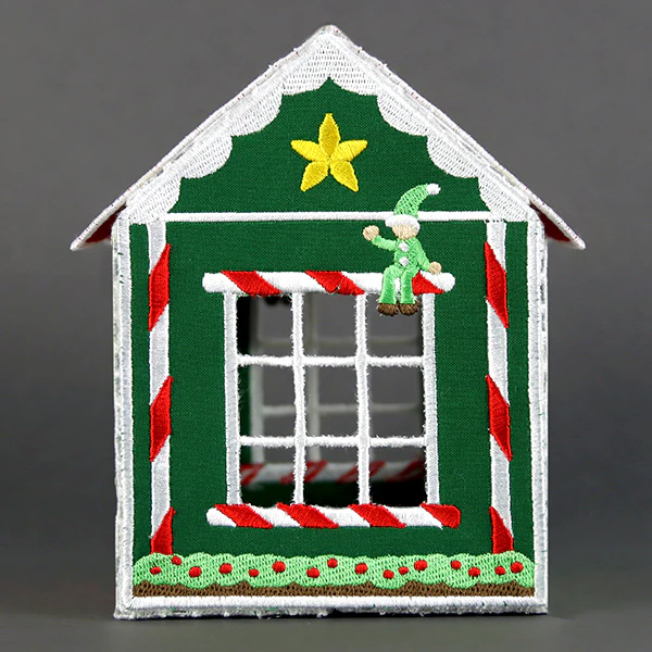 3D Christmas Village - Santa's Workshop (In-the-Hoop) - Image 4