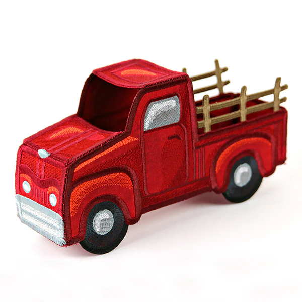 3D Classic Retro Truck (In-the-Hoop) - Image 11