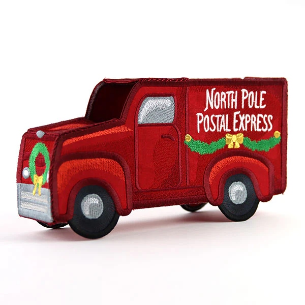 3D North Pole Mail Truck (In-the-Hoop) - Image 2
