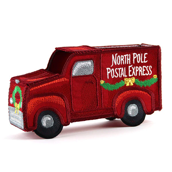 3D North Pole Mail Truck (In-the-Hoop) - Image 5