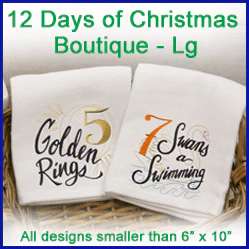A 12 Days of Christmas Boutique Design Pack - Image 3