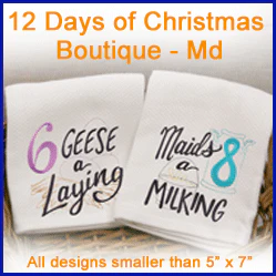A 12 Days of Christmas Boutique Design Pack - Image 4