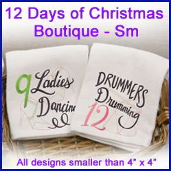 A 12 Days of Christmas Boutique Design Pack - Image 5