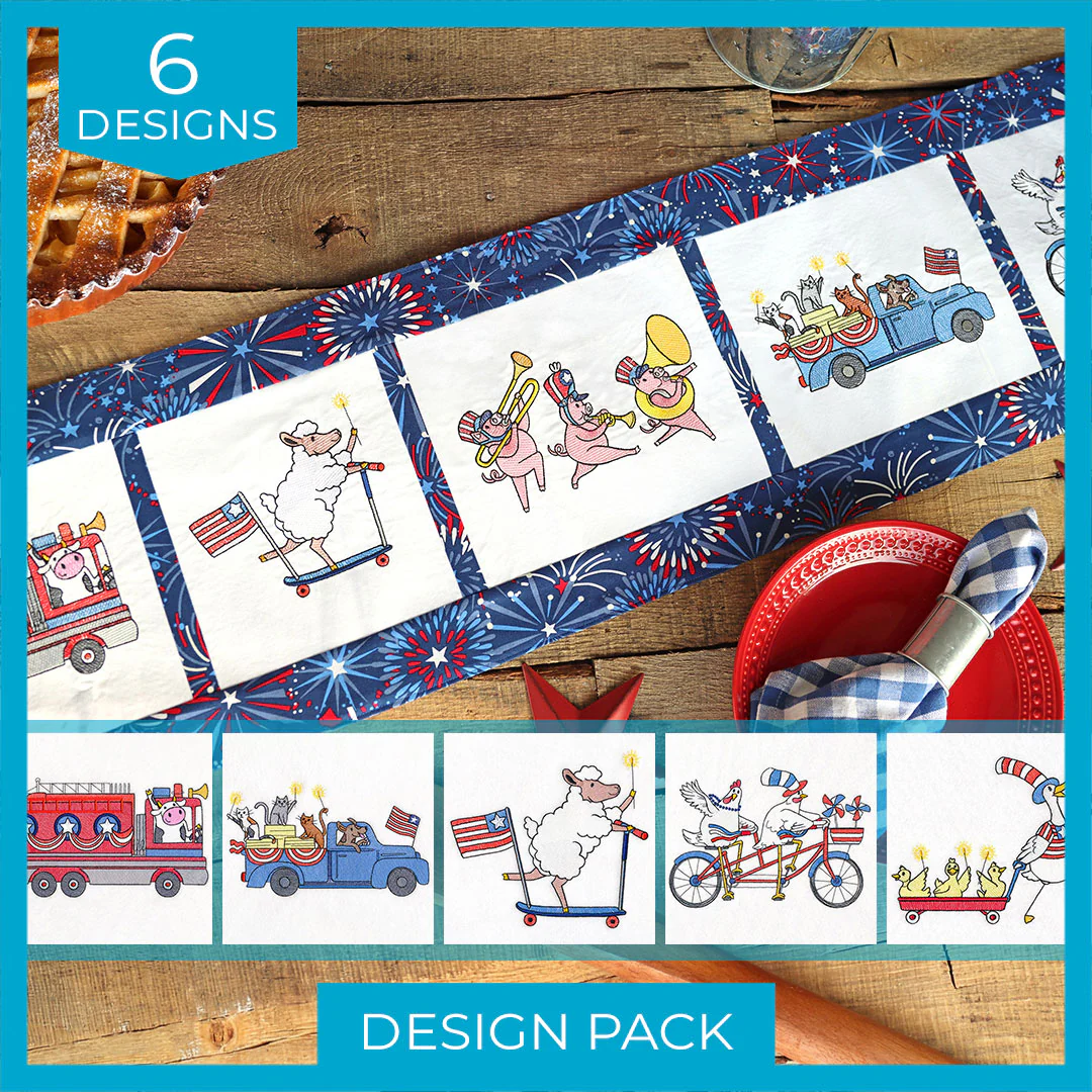 A Americana Farm Parade Design Pack - Image 4