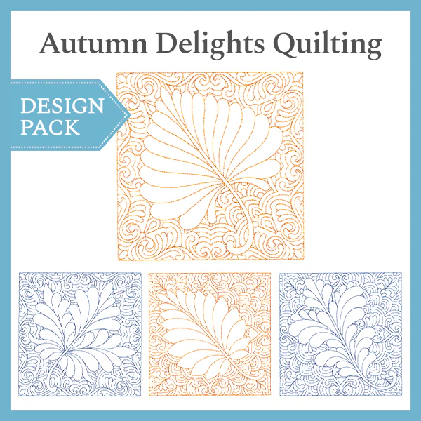 A Autumn Delights Quilting Design Pack - Image 4