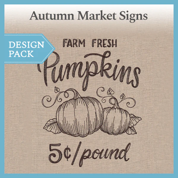 A Autumn Market Signs Design Pack - Image 3