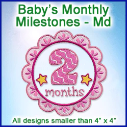 A Baby's Monthly Milestones Design Pack - Image 2