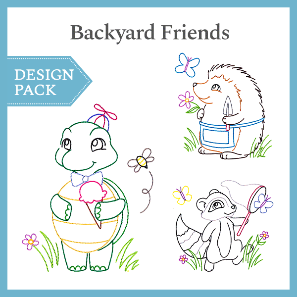 A Backyard Friends Design Pack (Vintage) - Image 2