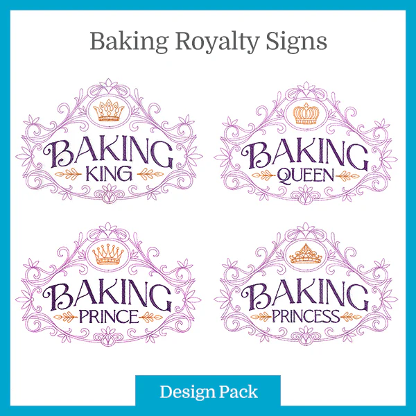 A Baking Royalty Signs Design Pack - Image 3