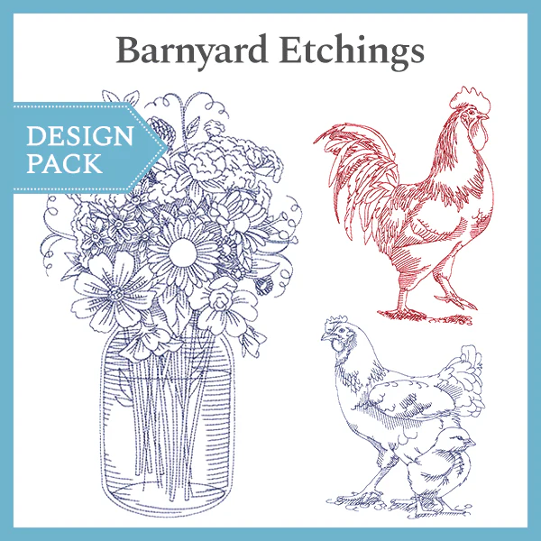 A Barnyard Etchings Design Pack - Image 5