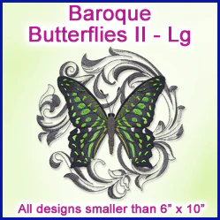 A Baroque Butterflies II Design Pack - Image 3