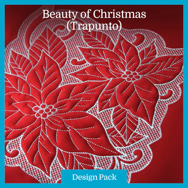 A Beauty of Christmas (Trapunto) Design Pack - Image 2