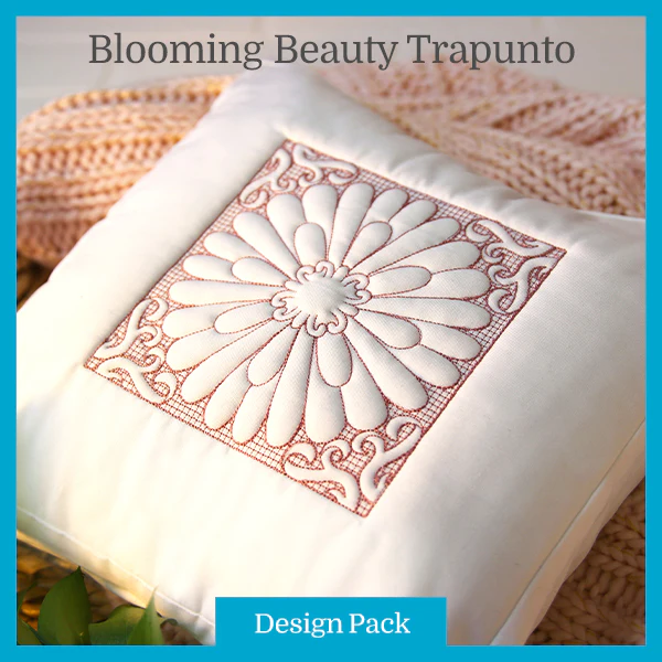 A Blooming Beauty (Trapunto) Design Pack - Image 3
