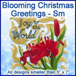A Blooming Christmas Greetings Design Pack - Image 4