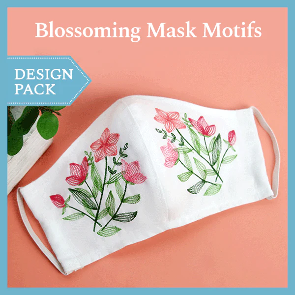 A Blossoming Mask Motifs Design Pack - Image 3