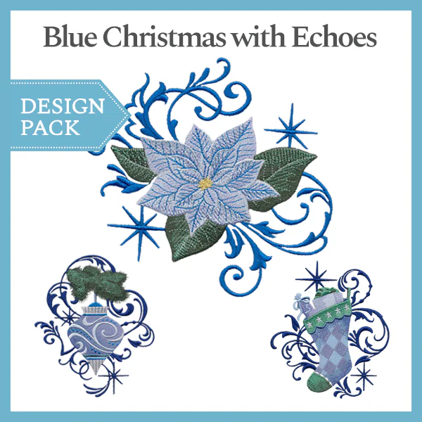 A Blue Christmas with Echoes Design Pack - Image 2