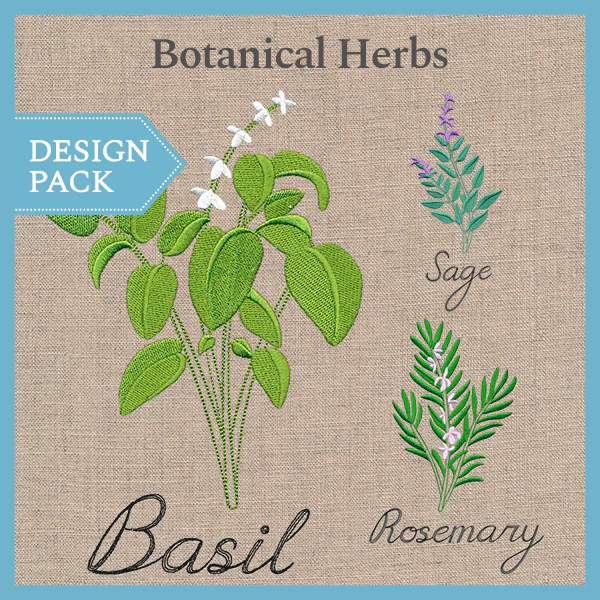 A Botanical Herbs Design Pack - Image 2