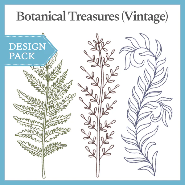 A Botanical Treasures (Vintage) Design Pack - Image 2