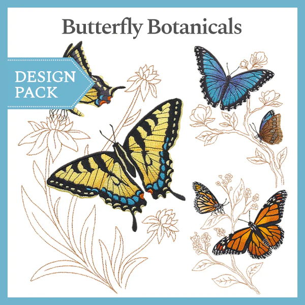 A Butterfly Botanicals Design Pack - Image 2