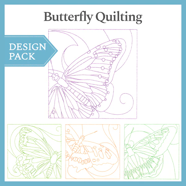 A Butterfly Quilting Design Pack - Image 4