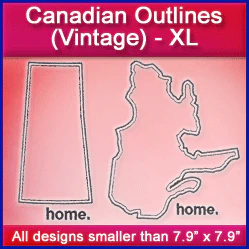 A Canadian Outlines (Vintage) Design Pack - Image 2