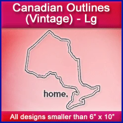 A Canadian Outlines (Vintage) Design Pack - Image 3