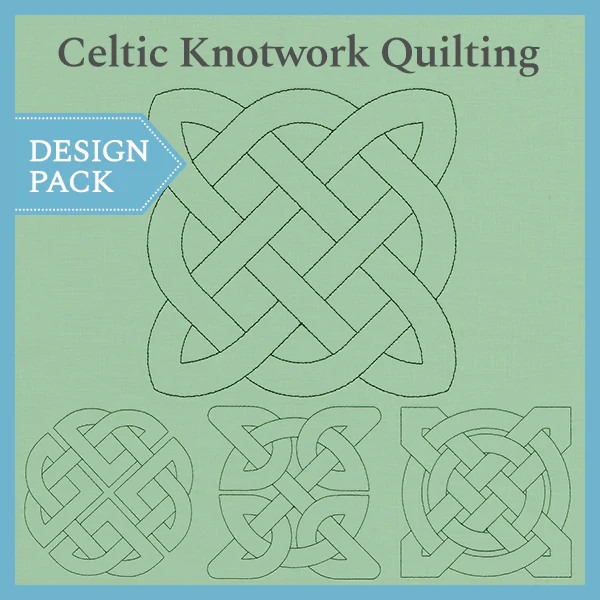 A Celtic Knotwork Quilting Design Pack - Image 3