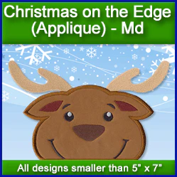 A Christmas on the Edge (Applique) Design Pack - Image 2