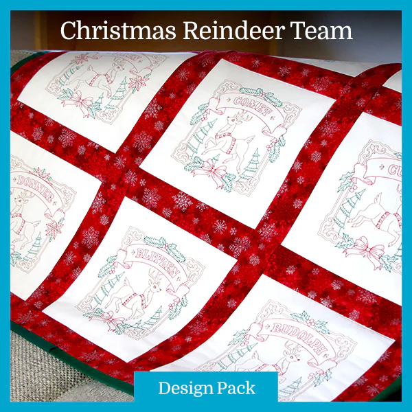 A Christmas Reindeer Team Design Pack - Image 4
