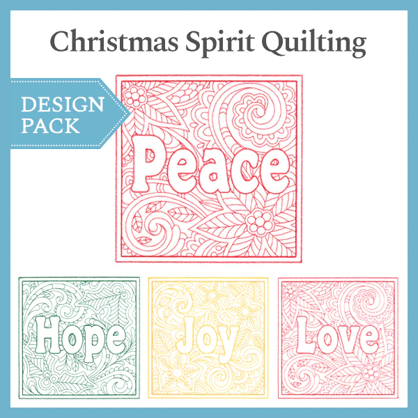 A Christmas Spirit Quilting Design Pack - Image 2