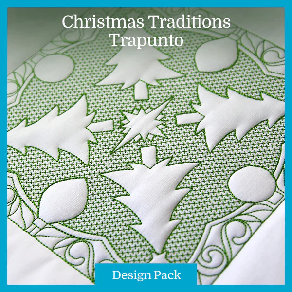 A Christmas Traditions (Trapunto) Design Pack - Image 5