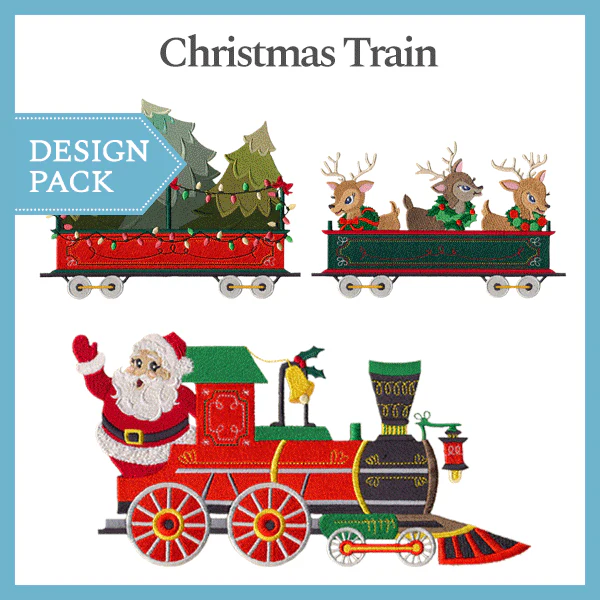 A Christmas Train Design Pack - Image 6