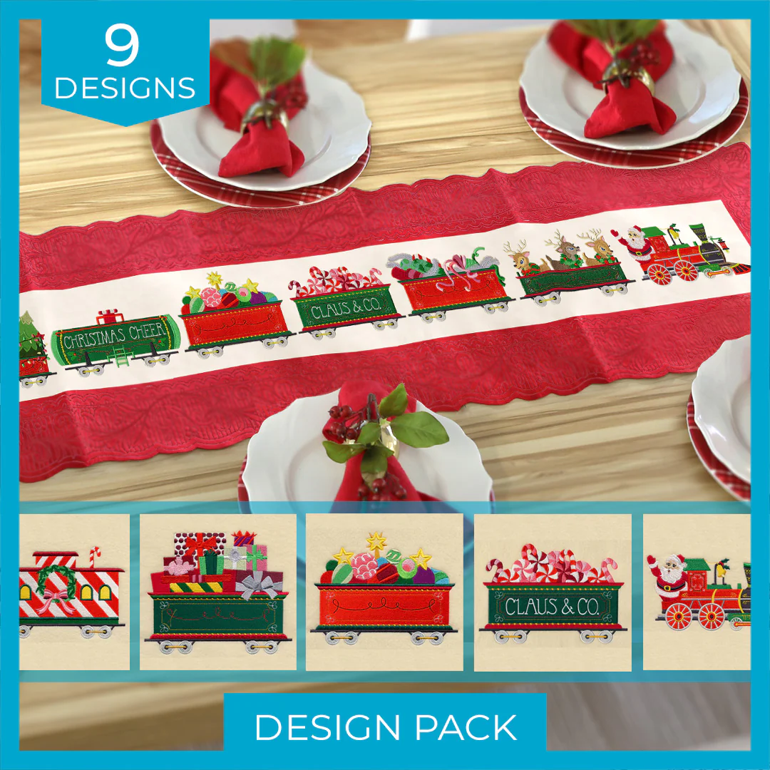 A Christmas Train Design Pack - Image 7
