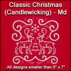 A Classic Christmas (Candlewicking) Design Pack - Image 4