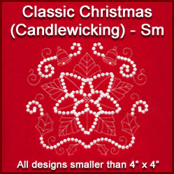 A Classic Christmas (Candlewicking) Design Pack - Image 5