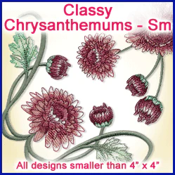 A Classy Chrysanthemums Design Pack - Image 3