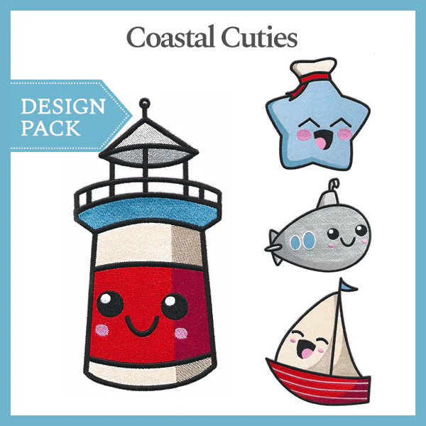 A Coastal Cuties Design Pack - Image 4