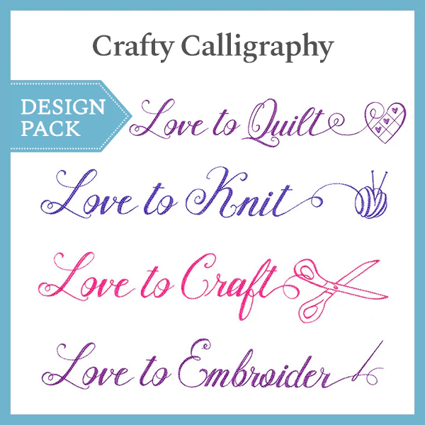 A Crafty Calligraphy Design Pack - Image 2