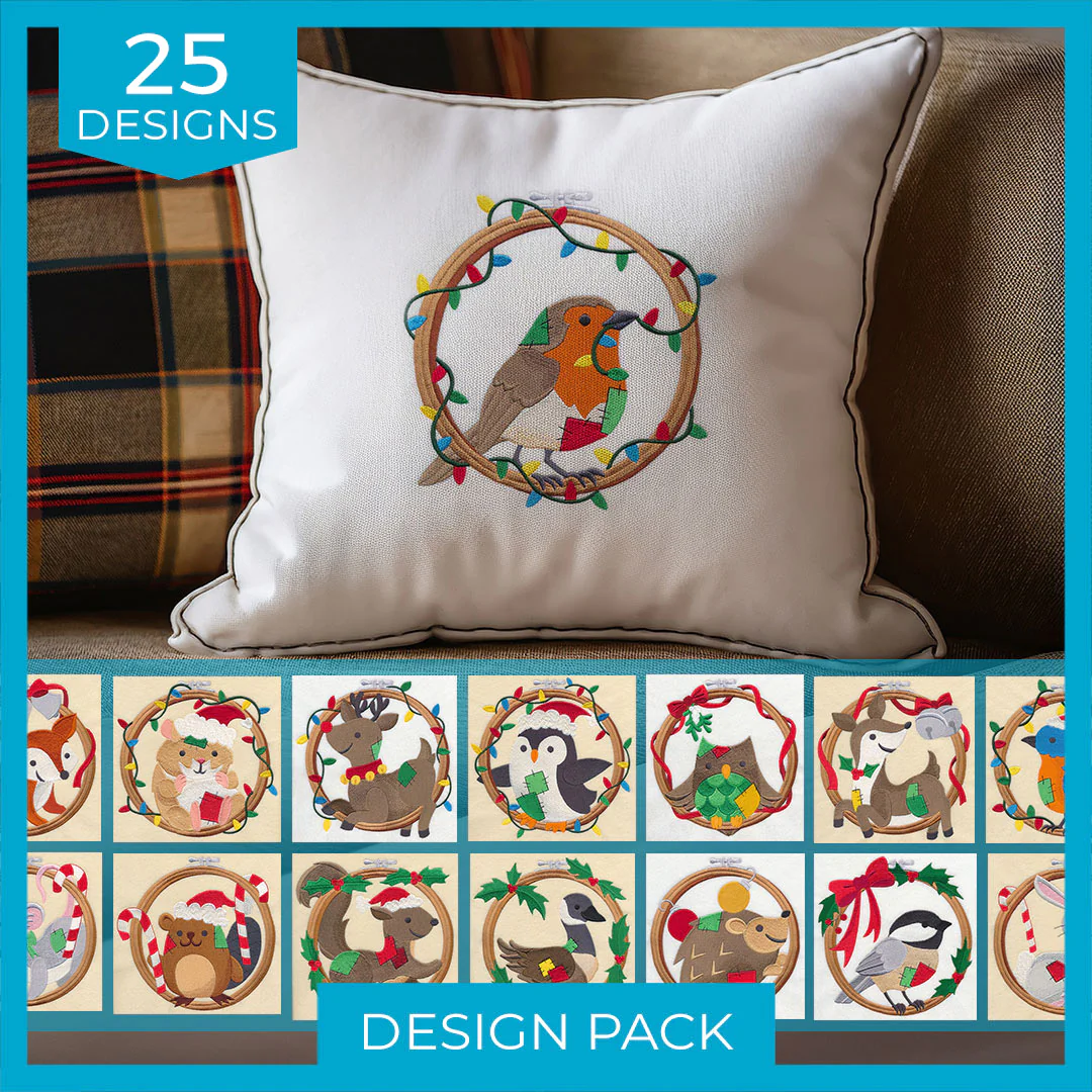 A Crafty Christmas Hoopla Design Pack - Image 4
