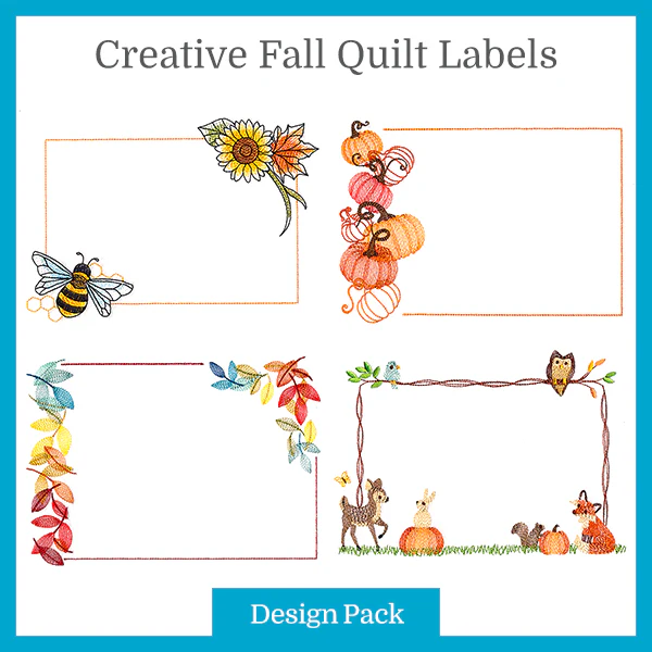 A Creative Fall Quilt Labels Design Pack - Image 3