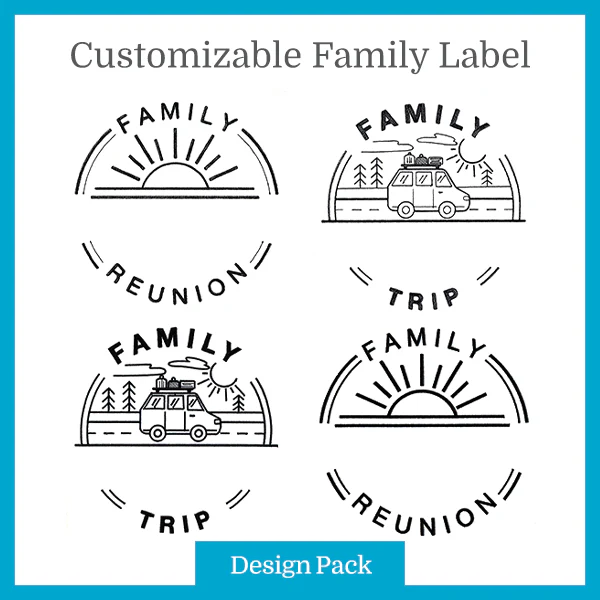 A Customizable Family Label Design Pack - Image 5