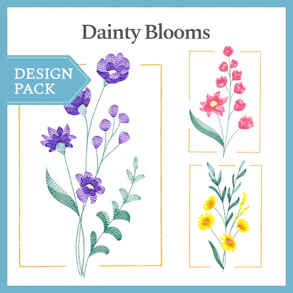 A Dainty Blooms Design Pack - Image 5