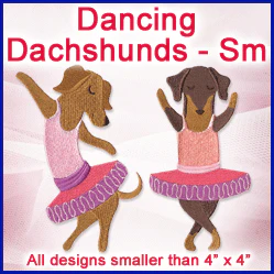 A Dancing Dachshunds Design Pack - Image 2