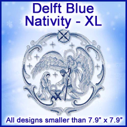 A Delft Blue Nativity Design Pack - Image 5