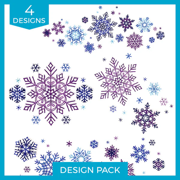 A Delicate Decor Snowflakes Design Pack - Image 5